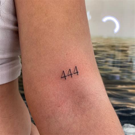 444 tattoo|444 Significado Tatuagem: Descubra Seu Poder Espiritual